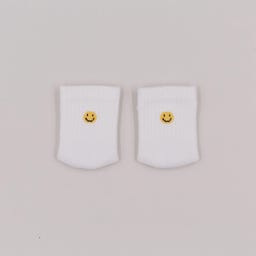 Eulenschnitt Babysocken Smiley - 1 Paar