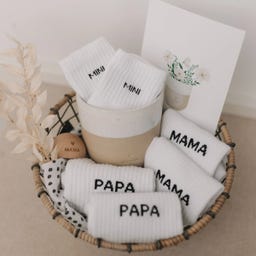 Eulenschnitt Babysocken Mini - 1 Paar