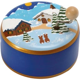 Weizenkorn Drehdose Winter - 1 Stk