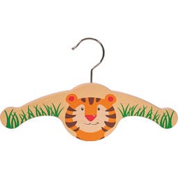 Weizenkorn Kleiderbügel-Set, Löwe, Elefant, Tiger - 1 Set