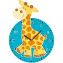 Weizenkorn Wanduhr Giraffe