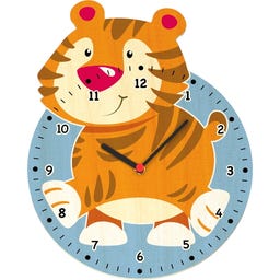 Weizenkorn Wanduhr Tiger - 1 Stk