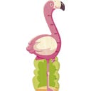 Weizenkorn Messlatte Flamingo