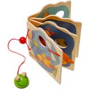 Weizenkorn Holzbilderbuch Frosch