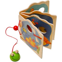 Weizenkorn Holzbilderbuch Frosch - 1 Stk