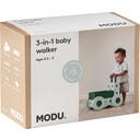 3-in-1 Baby Walker, Ocean Mint / Forest Green