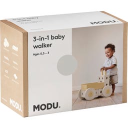 Modu 3-in-1 Baby Walker - Sand Grey / Honey Yellow