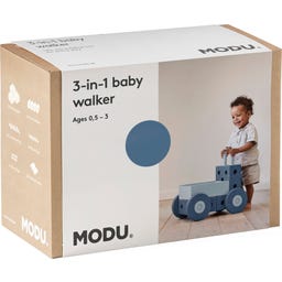 Modu 3-in-1 Baby Walker - Deep Blue / Sky Blue