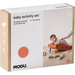 Modu Baby Activity Set - Burnt Orange / Dusty Green
