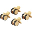 Modu 4x Swirly Wheels - Honey Yellow