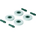 Modu 4x Foam Wheels - Ocean Mint / Forest Green