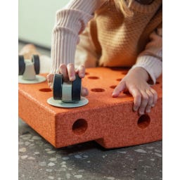 Modu Scooter Board - Burnt Orange / Dusty Green