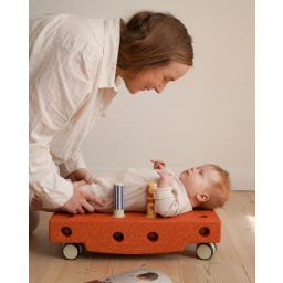Modu Baby Activity Set - Burnt Orange / Dusty Green