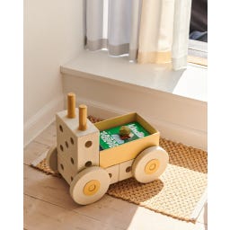 Modu 3-in-1 Baby Walker - Sand Grey / Honey Yellow