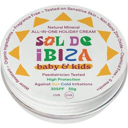 Baby & Kids Organic Mineral All-In-One Holiday Cream SPF 30 - 30 g