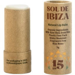 Sol de Ibiza Natural Lip Balm SPF 15 - 5 g