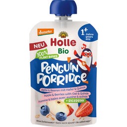 Penguin Porridge - Pouchy Mela, Frutti di Bosco, Avena e Quinoa - 110 g