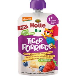 Tiger Porridge - Banane & Beeren mit Hafer & Quinoa - 110 g