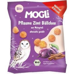 Palline di Mais Bio - Prugna e Cannella Winter Edition 2025