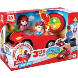 Drive 'N Sort RC - 3-in-1 Play 22 cm (I/R Control) - 1 pz.