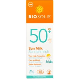 Biosolis Kids Sonnenmilch LSF 50+ - BIOSOLIS Ecocert Organic VEGAN UVA/UVB