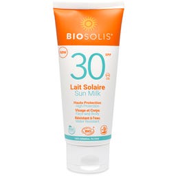 Biosolis Sonnenmilch LSF 30 - BIOSOLIS Ecocert Organic VEGAN UVA/UVB