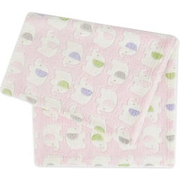 bieco Kuscheldecke Elefanten rosa - 1 Stk