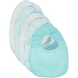 bieco 5er Set Lätzchen teal - 1 Set