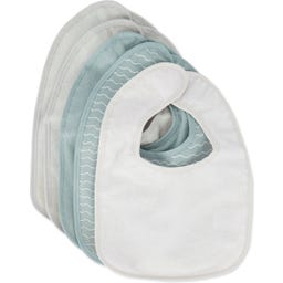 bieco 5er Set Lätzchen slate - 1 Set
