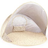 Strandmuschel mit UV-Schutz vintage flowers