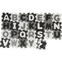 Puzzlematte Buchstaben black & white 26 Teile - 1 Stk