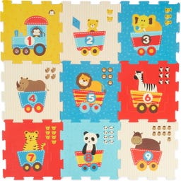 bieco Puzzlematte Tier Motivzug 18 Teile - 1 Stk