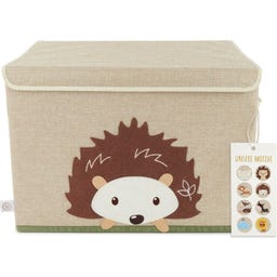 bieco Aufbewahrungsbox Igel mit Deckel - 1 Stk