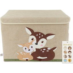 bieco Aufbewahrungsbox Rehe mit Deckel - 1 Stk
