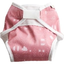 Vimse Windelüberhose S - Rusty Pink Teddy