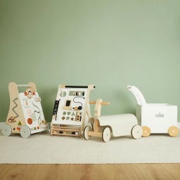 bieco Lauflernwagen Waldtiere - 1 Stk