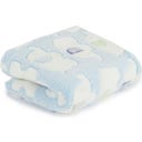 bieco Kuscheldecke Elefanten blau - 1 Stk