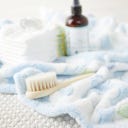 bieco Kuscheldecke Elefanten blau - 1 Stk