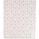 bieco Kuscheldecke Elefanten rosa - 1 Stk