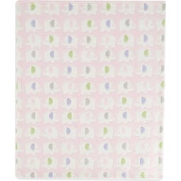 bieco Kuscheldecke Elefanten rosa - 1 Stk