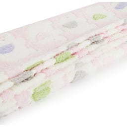 bieco Kuscheldecke Elefanten rosa - 1 Stk