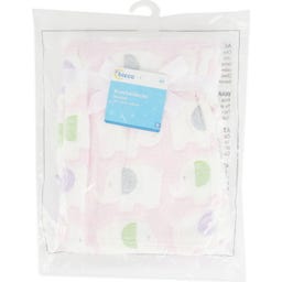 bieco Kuscheldecke Elefanten rosa - 1 Stk