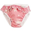 Swim Nappy S, Pink whale frill