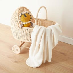 bieco Kuscheldecke Fleece beige - 1 Stk