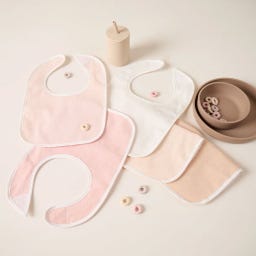 bieco 5er Set Lätzchen Ella - 1 Set