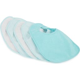 bieco 5er Set Lätzchen teal - 1 Set