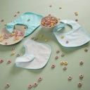 bieco 5er Set Lätzchen teal - 1 Set