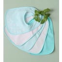 bieco 5er Set Lätzchen teal - 1 Set