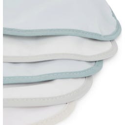 bieco 5er Set Lätzchen slate - 1 Set