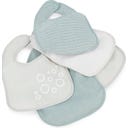 bieco 5er Set Lätzchen slate - 1 Set